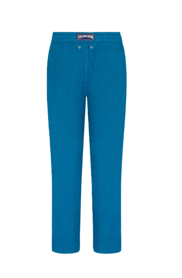 VILEBREQUIN Men Linen Pants Regular Fit Solid