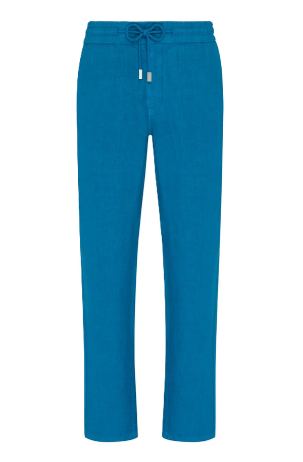 VILEBREQUIN Men Linen Pants Regular Fit Solid