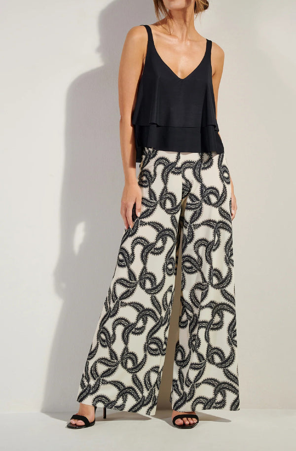 PAIN de SUCRE Women Prele Ballerina Print Loose Trousers