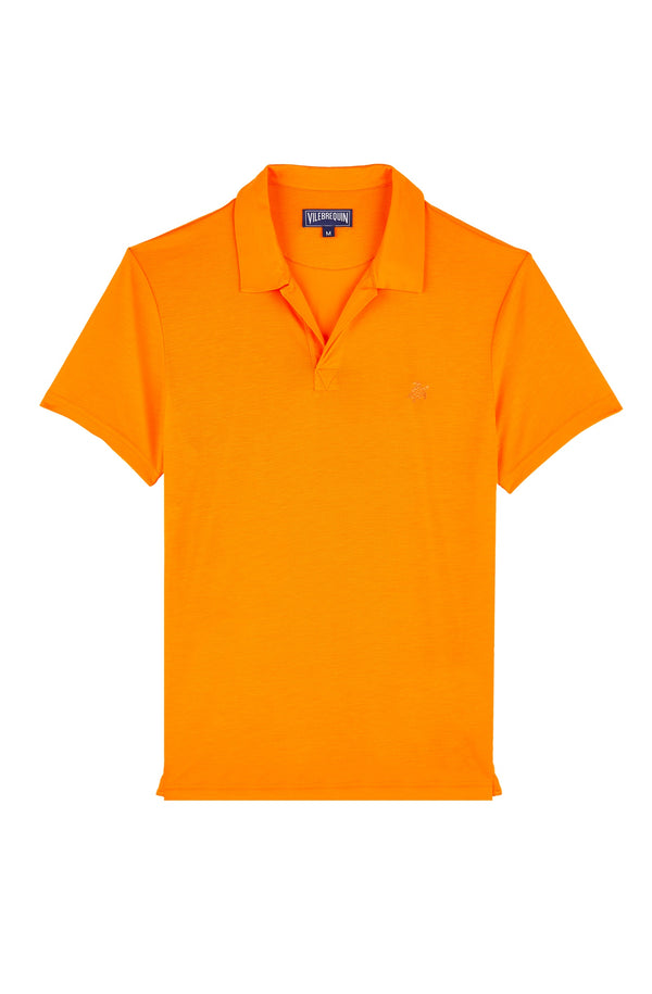 VILEBREQUIN Men Tencel Polo Shirt Solid