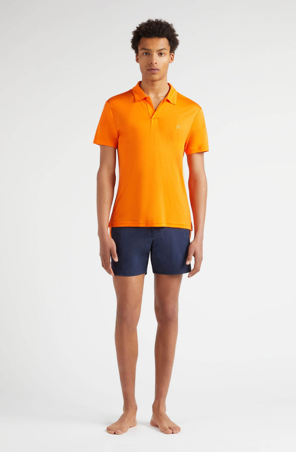 VILEBREQUIN Men Tencel Polo Shirt Solid