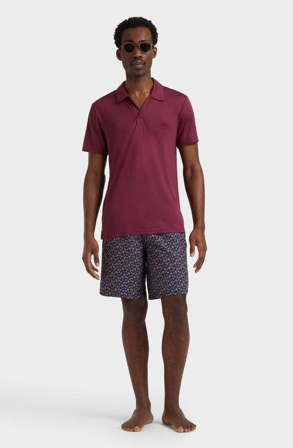 VILEBREQUIN Men Tencel Polo Shirt Solid