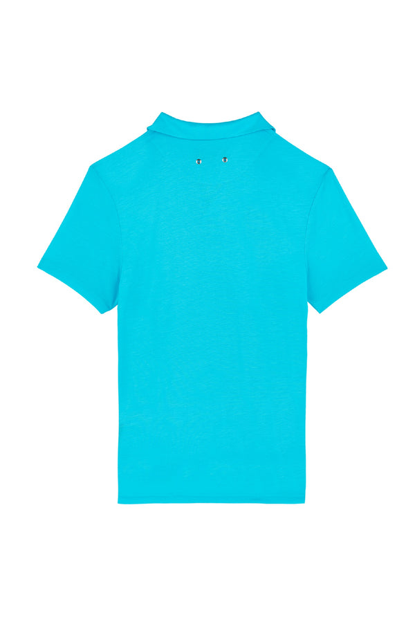 VILEBREQUIN Men Tencel Polo Shirt Solid