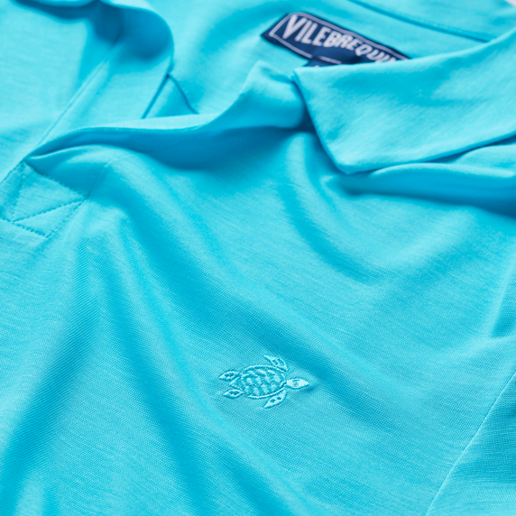 VILEBREQUIN Men Tencel Polo Shirt Solid