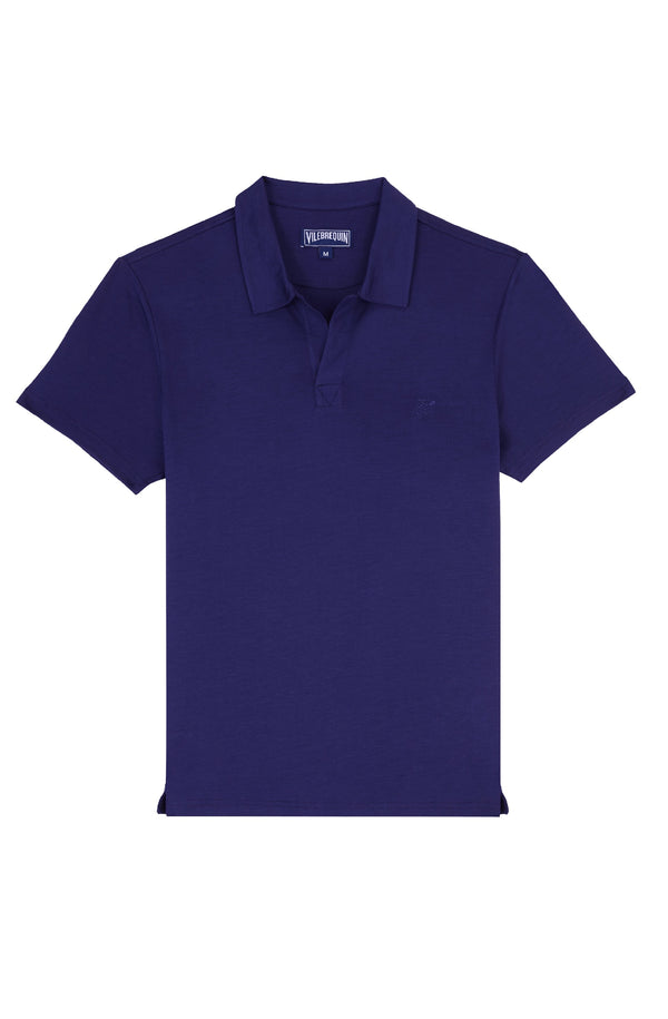 VILEBREQUIN Men Tencel Polo Shirt Solid