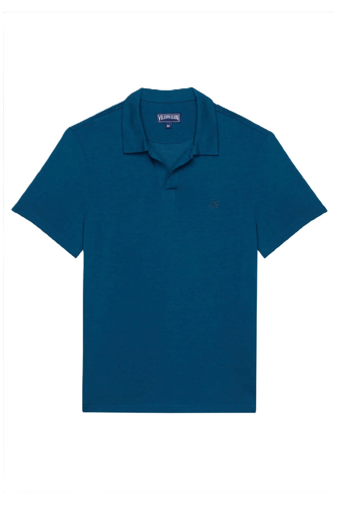 VILEBREQUIN Men Tencel Polo Shirt Solid