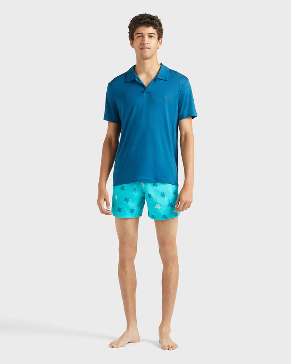 VILEBREQUIN Men Tencel Polo Shirt Solid