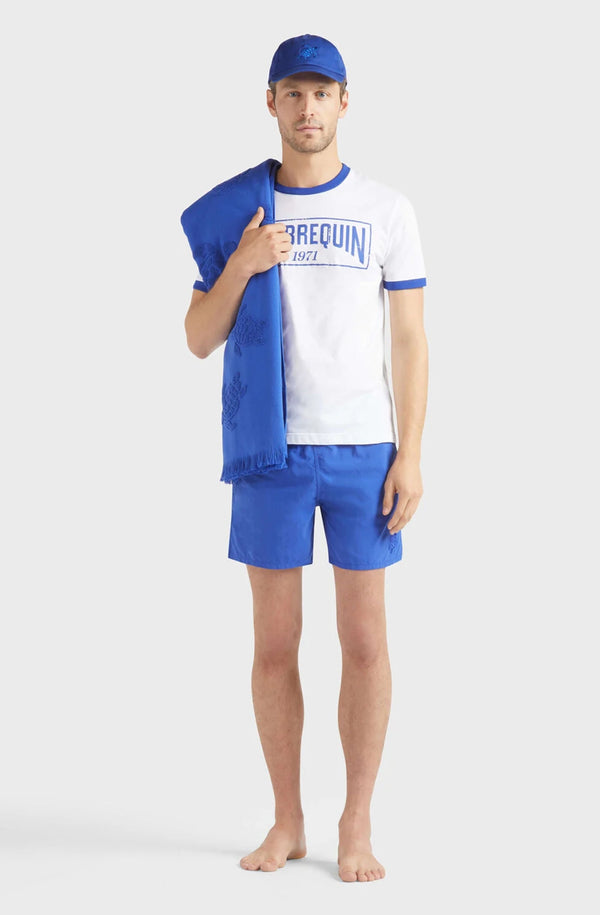 VILEBREQUIN Men Cotton Light Jersey T-Shirt Bicolor Logo