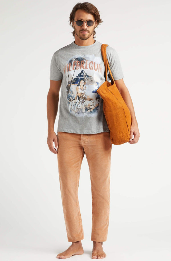 VILEBREQUIN Men Cotton T-Shirt VBQ Moorea