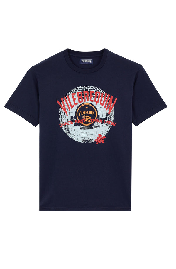 VILEBREQUIN Men Cotton T-shirt VBQ Disco Ball