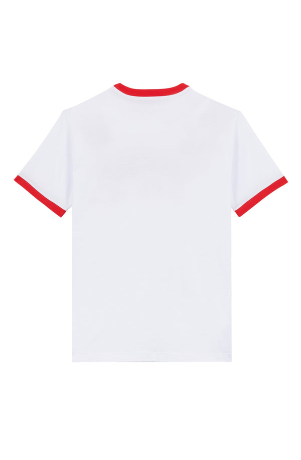 VILEBREQUIN Men Cottton Light Jersey T-Shirt Bi Color Logo