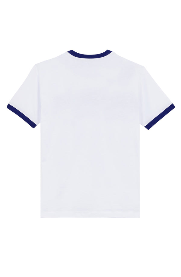 VILEBREQUIN Men Cottton Light Jersey T-Shirt Bi Color Logo