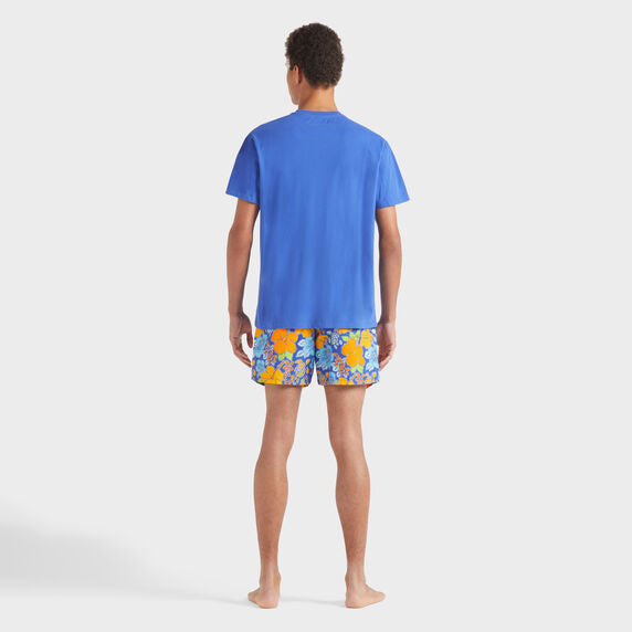 VILEBREQUIN Men Organic Cotton T-Shirt Embroidered Turtle