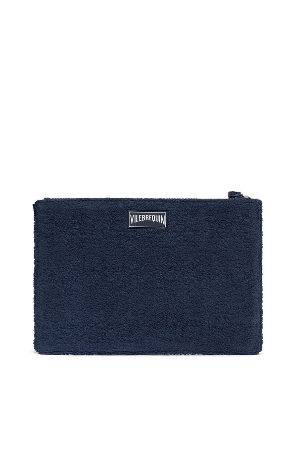 VILEBREQUIN Unisex Terry Beach Pouch Solid