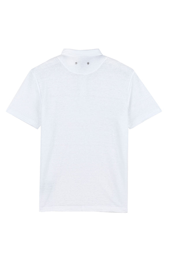 VILEBREQUIN Men Linen Jersey Polo Shirt Solid