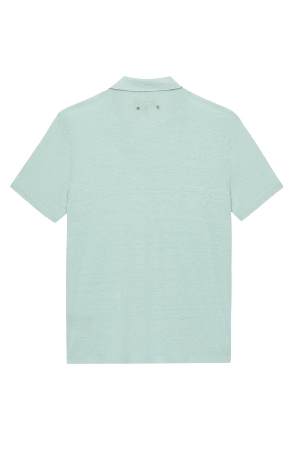VILEBREQUIN Men Linen Jersey Polo Shirt Solid