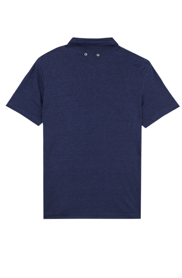 VILEBREQUIN Men Linen Jersey Polo Shirt Solid