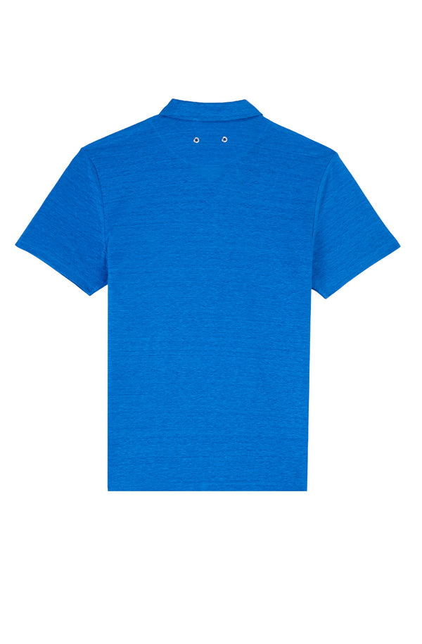 VILEBREQUIN Men Linen Jersey Polo Solid