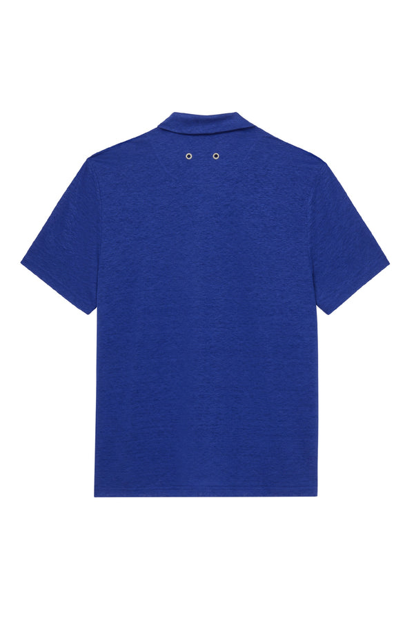 VILEBREQUIN Men Linen Jersey Polo Shirt Solid
