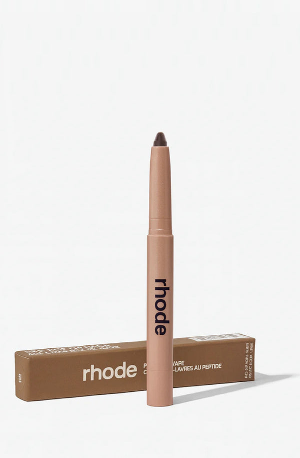 RHODE Women Peptide Lip Shape – Creamy Lip Shaper for Definition & Volume Rich Neutral Brown