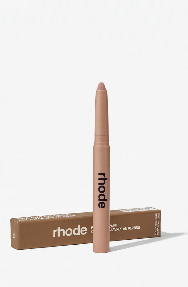 RHODE Women Peptide Lip Shape – Creamy Lip Shaper for Definition & Volume Warm Meduim Brown