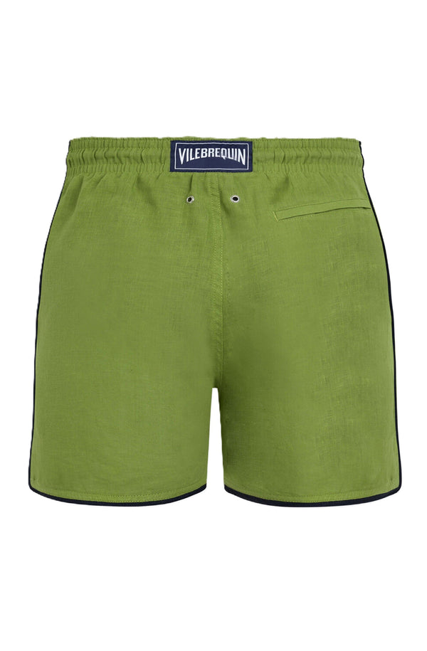 VILEBREQUIN Men Linen Swim Shorts Solid