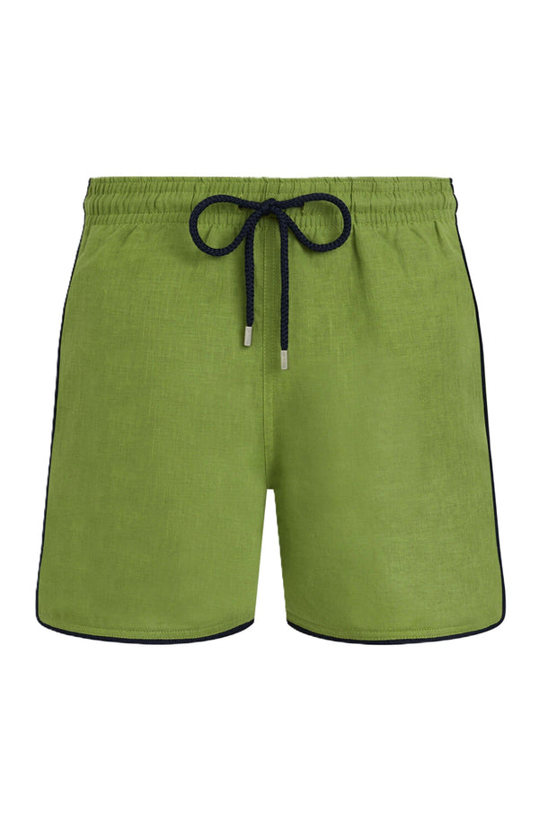 VILEBREQUIN Men Linen Swim Shorts Solid