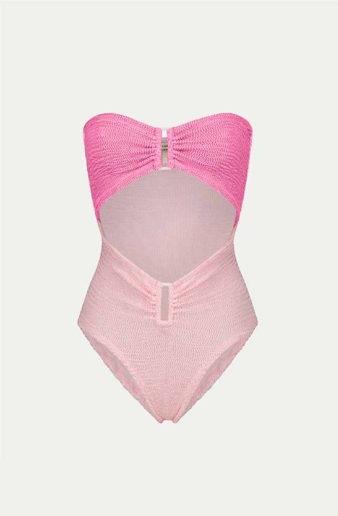 PARAMIDONNA Rene Creamy and Pink Cake Swimsuit