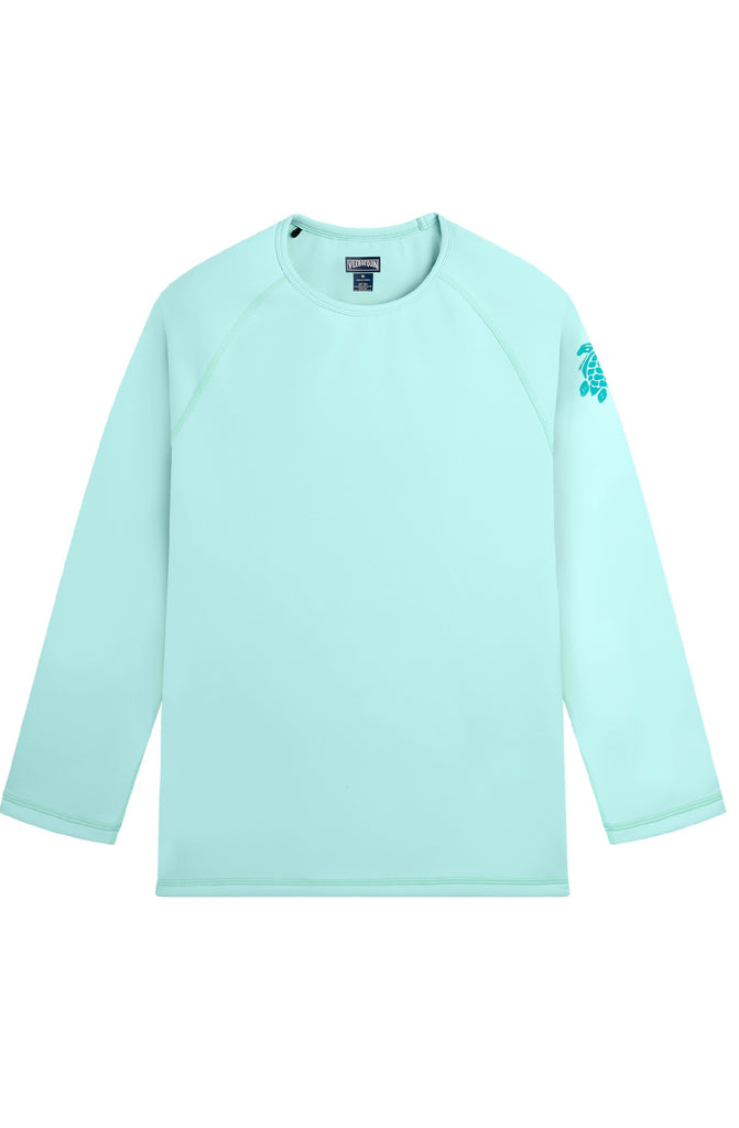 VILEBREQUIN Men UV Protections Long Sleeves Rashguard Solid