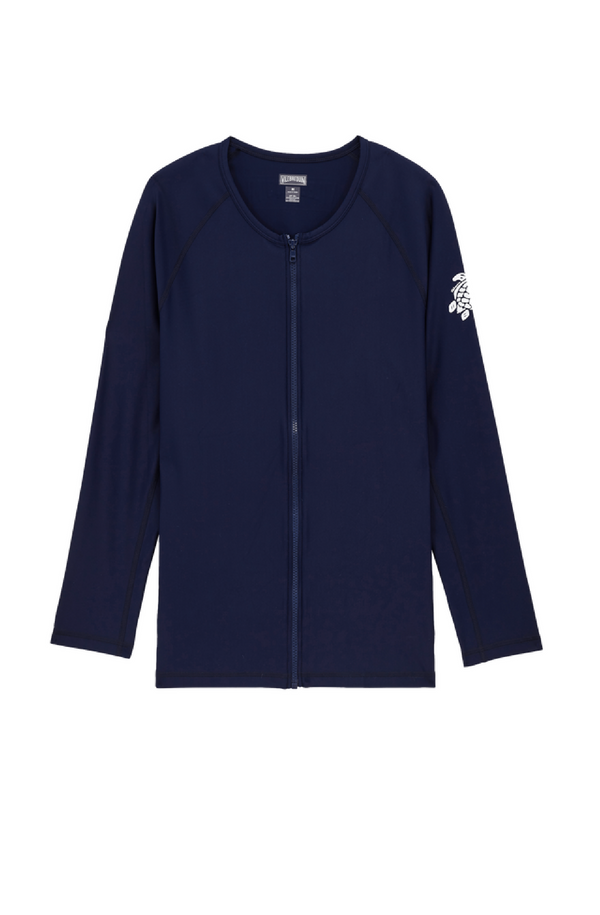 VILEBREQUIN Men Long Sleeves Zipper Rash guard Solid