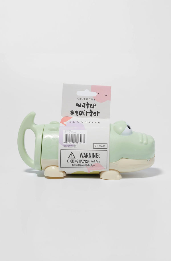 SUNNYLIFE Water Squirters Crocodile Pastel Green