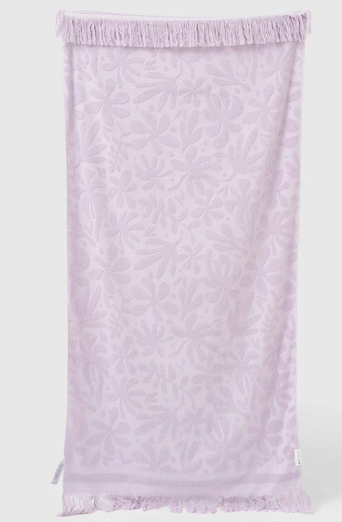 SUNNYLIFE Luxe Towel Rio Sun Pastel Lilac