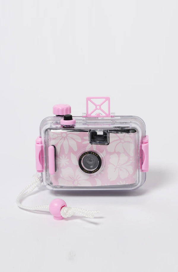 SUNNYLIFE Underwater Camera Stole my Heart Pink Floral