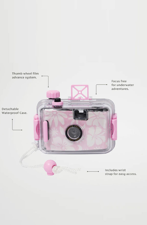SUNNYLIFE Underwater Camera Stole my Heart Pink Floral