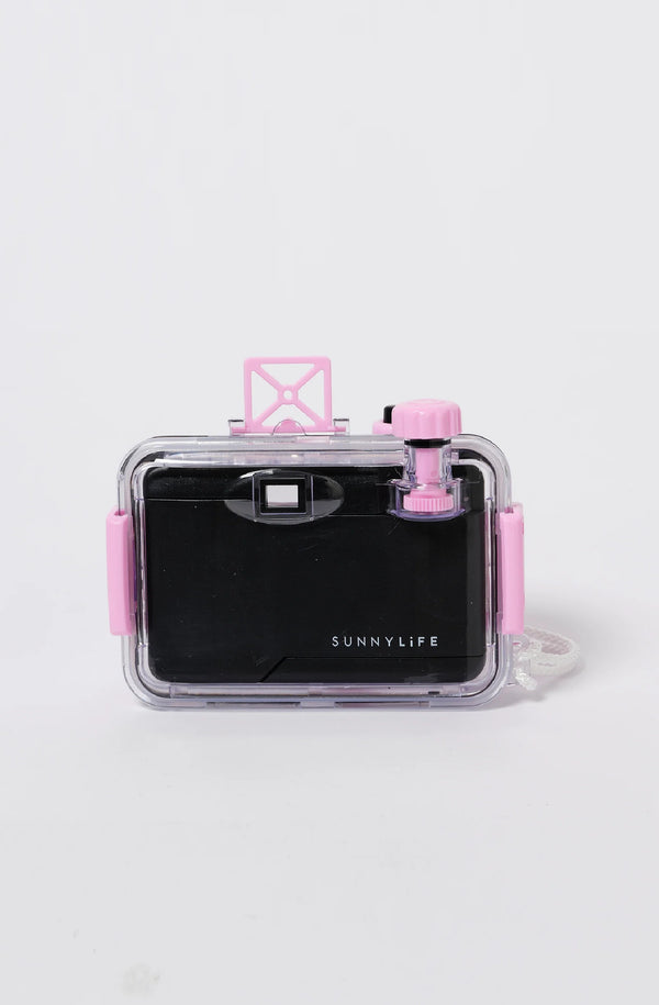 SUNNYLIFE Underwater Camera Stole my Heart Pink Floral