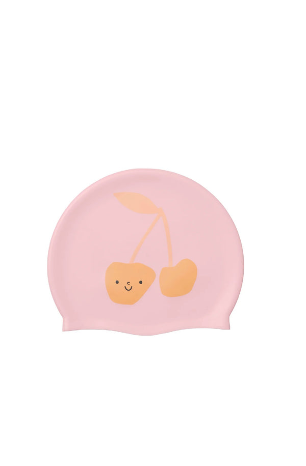 SUNNYLIFE Kids Swimming Cap - Finn the Fish Yellow