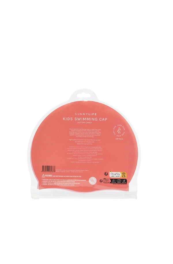 SUNNYLIFE Kids Swimming Cap - Finn the Fish Yellow