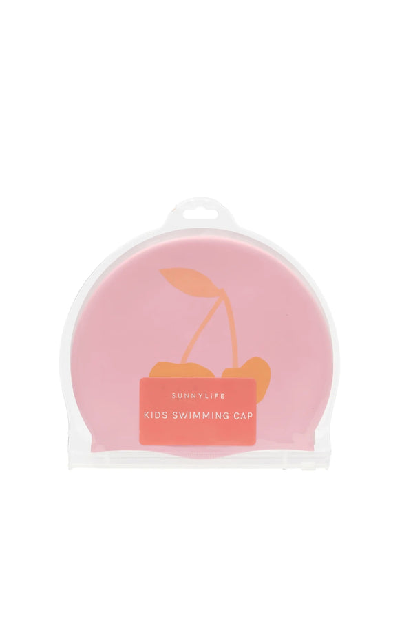 SUNNYLIFE Kids Swimming Cap - Finn the Fish Yellow