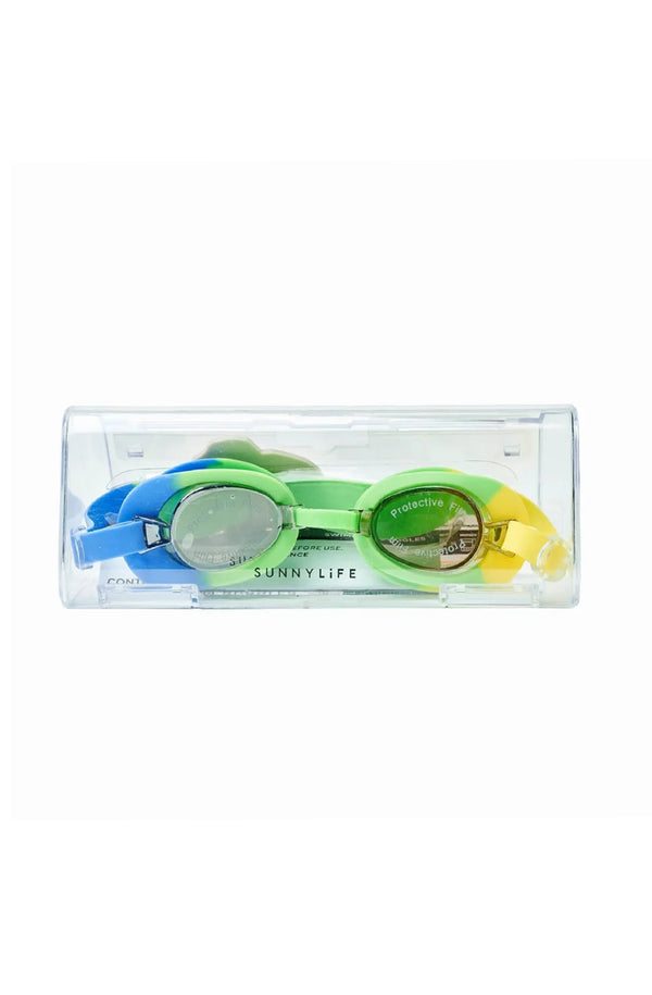 SUNNYLIFE Boys Swimming Goggles - Eli the Elephant