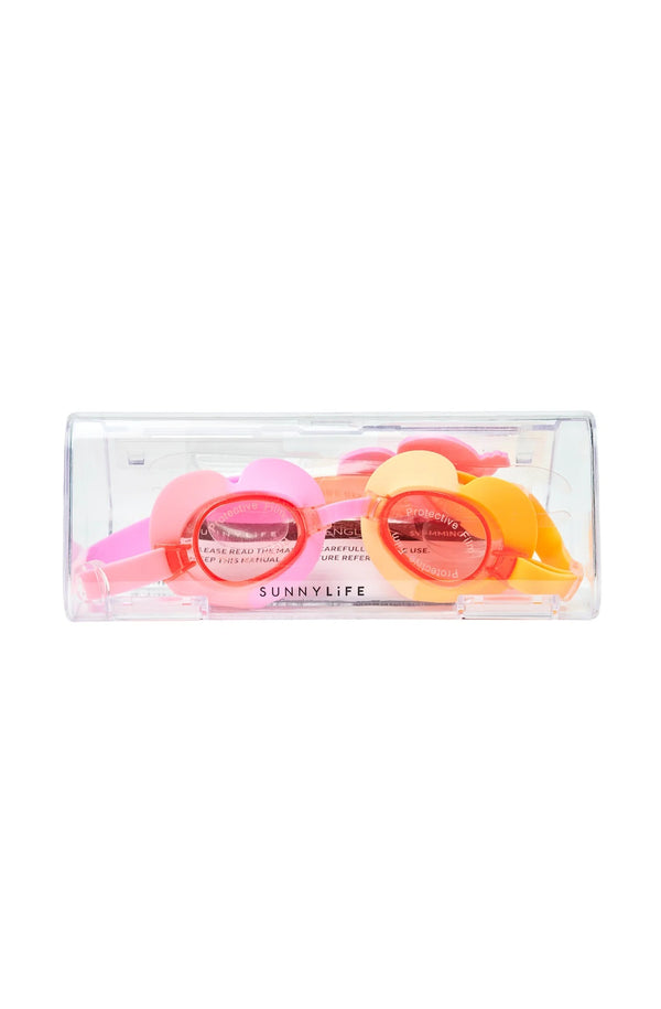 SUNNYLIFE Girls Swimming Goggles - Poppy the Peach