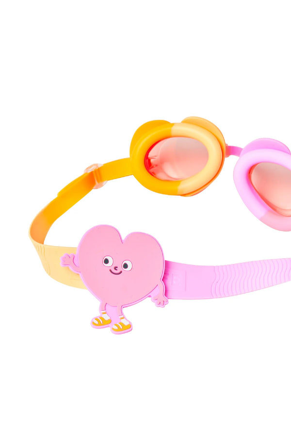 SUNNYLIFE Girls Swimming Goggles - Poppy the Peach