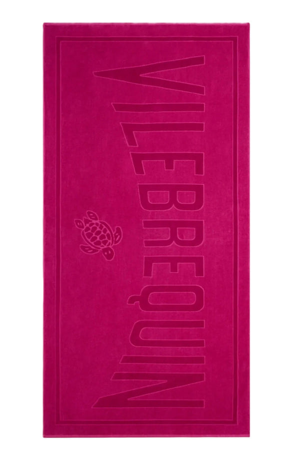 VILEBREQUIN Solid Organic Cotton Beach Towel