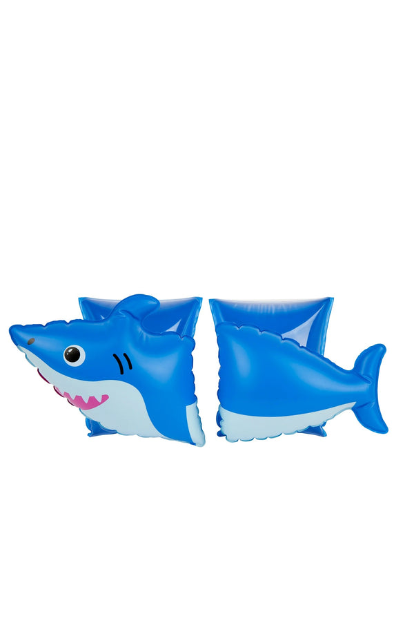 COOL2C Kids Inflatable Arm Bands Finn the Sharks Blue