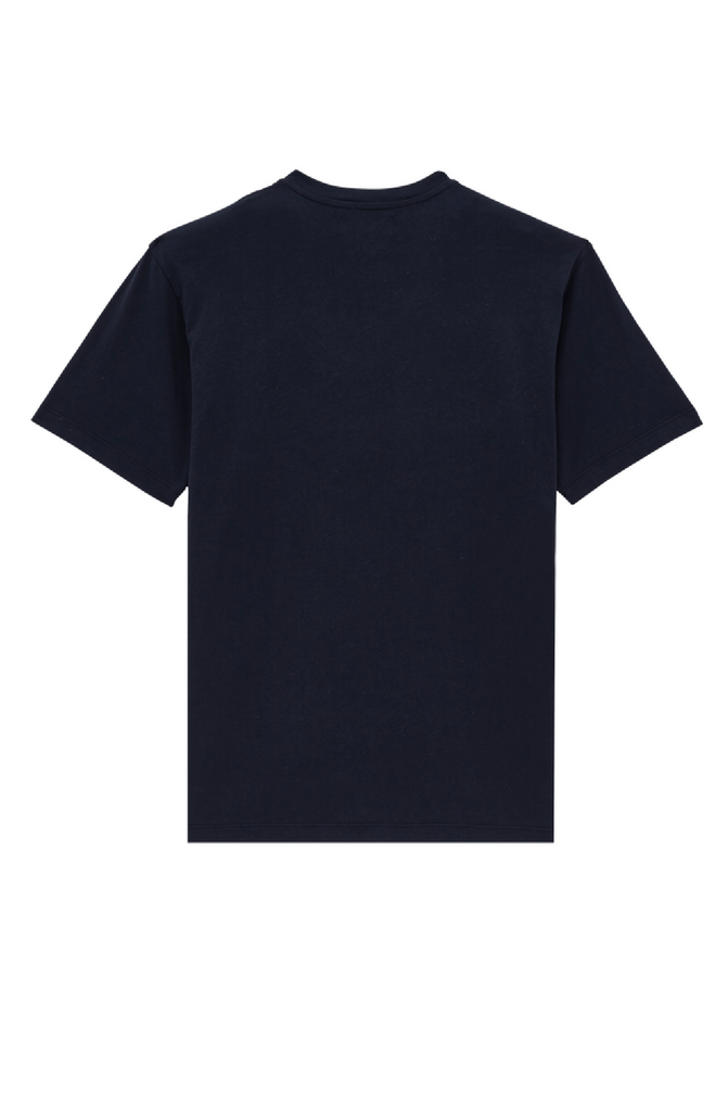 VILEBREQUIN Men Cotton T-Shirt Vilebrequin Logo Flocked