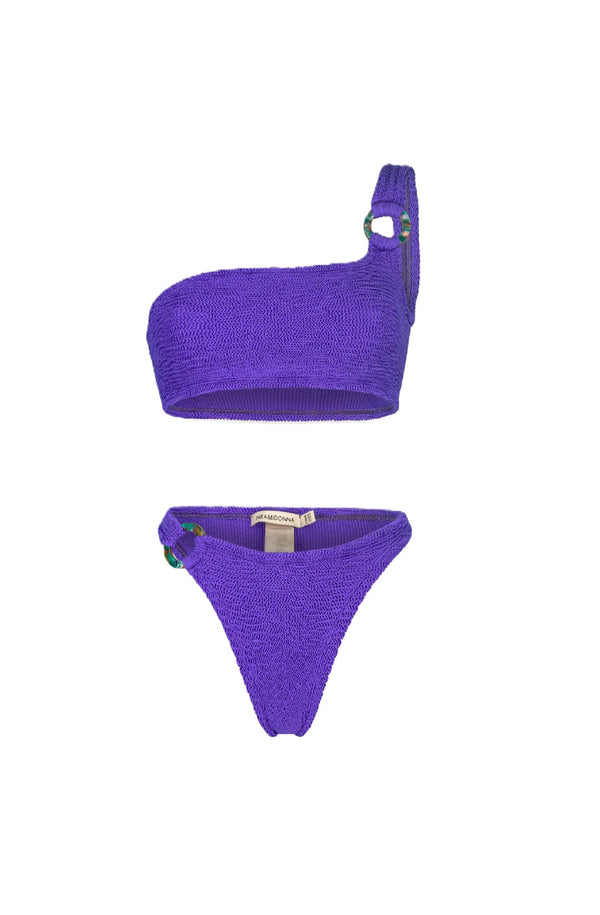 PARAMIDONNA Women Stassie Grapes One-Shoulder Bikini