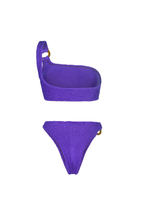 PARAMIDONNA Women Stassie Grapes One-Shoulder Bikini