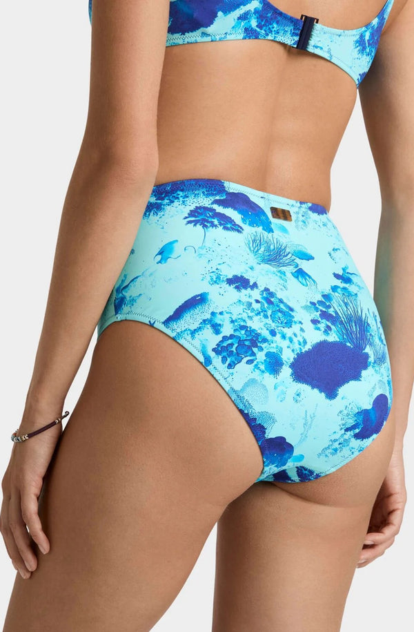 VILEBREQUIN Women High-waisted Bikini Bottom Coral Reef