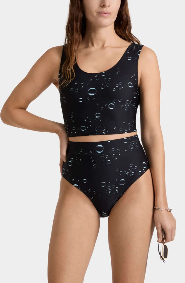 VILEBREQUIN Women High-waisted Bikini Bottom Bubble 3D
