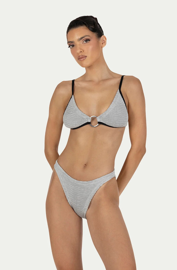 PARAMIDONNA Women Samatha Grey Triangle Bikini