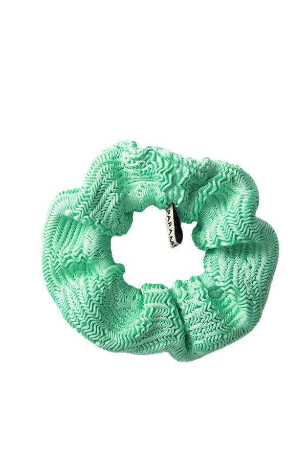 PRAMIDONNA Women Scrunchies Mint Green